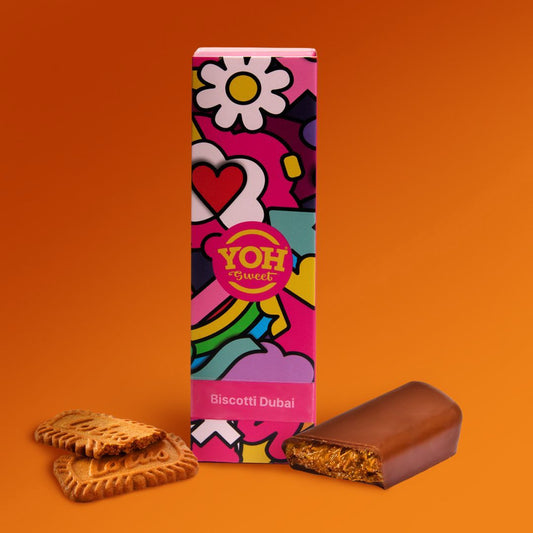 Viral Dubai Kunafa Chocolate Biscoff x 2