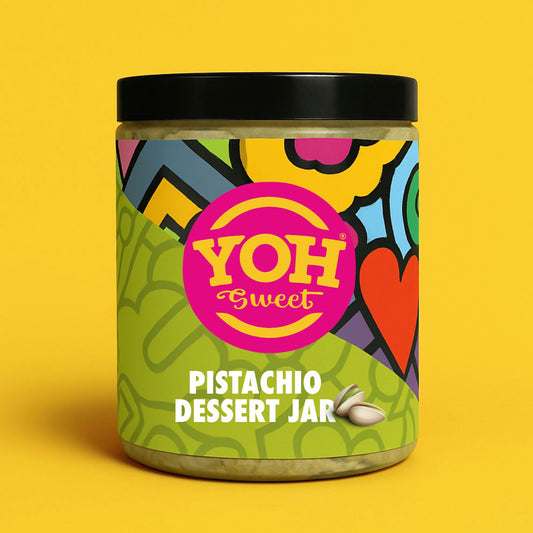 Pistachio Kunafa Spread Dessert Jar - Viral Dubai!